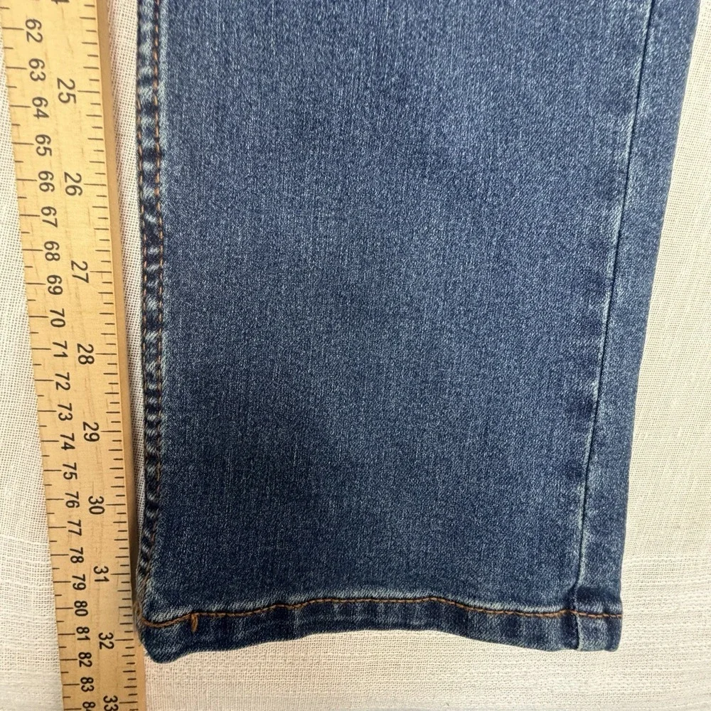 Jachs NY Straight Fit Men's Jeans Sz 34x32 Blue Medium Wash Fading